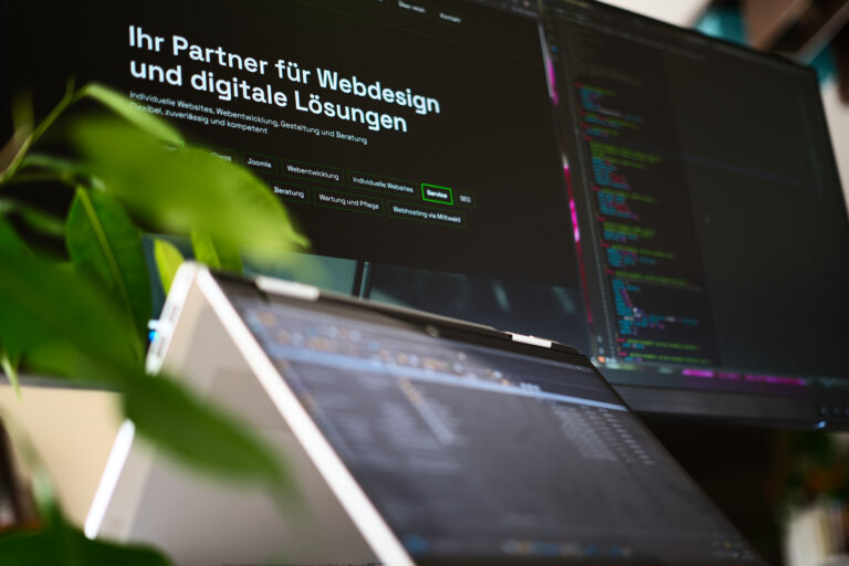 Webdesign-Mockup